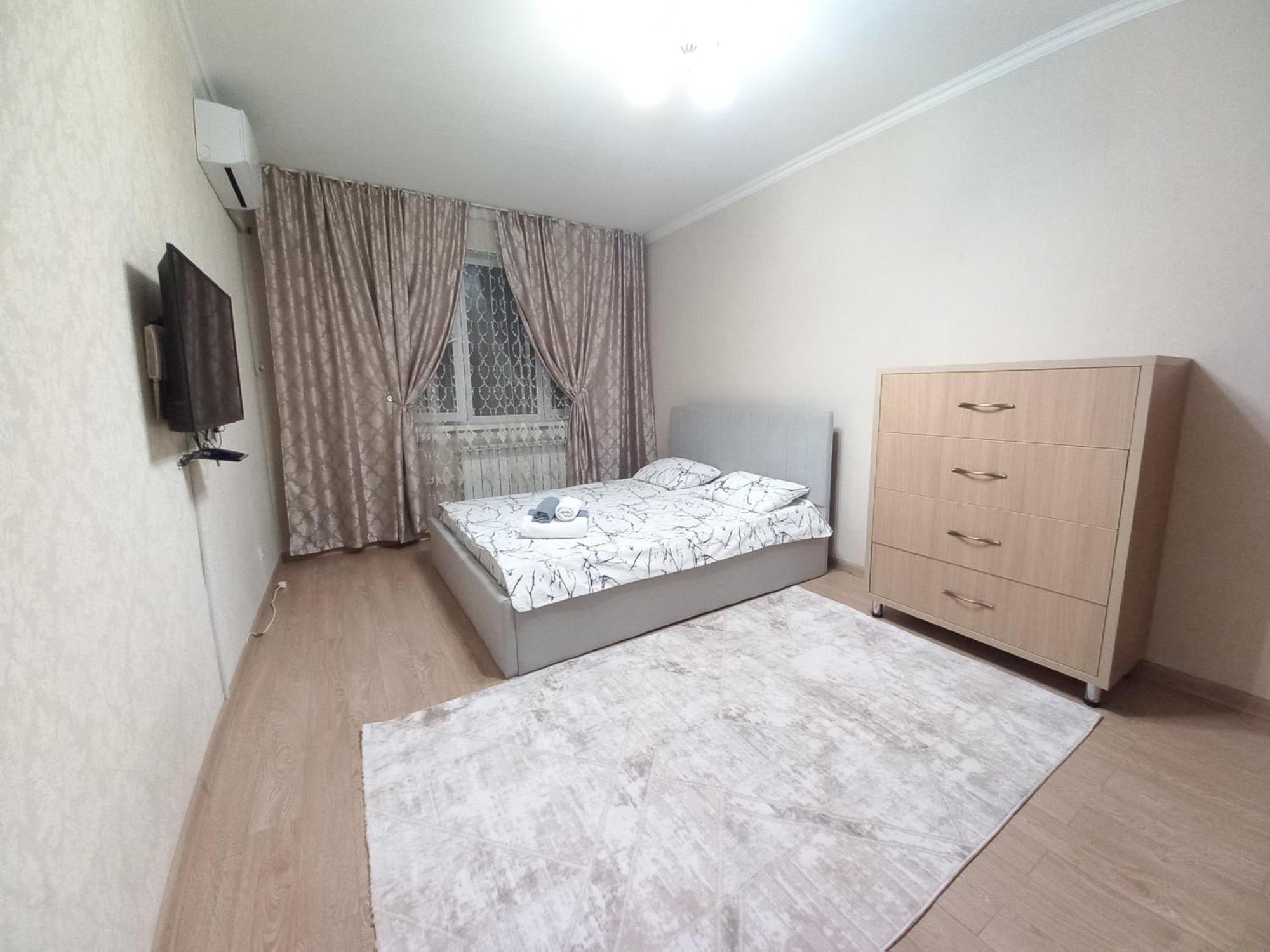 Apartment однокомнатная для 3-х гостей, около атакент, мега *